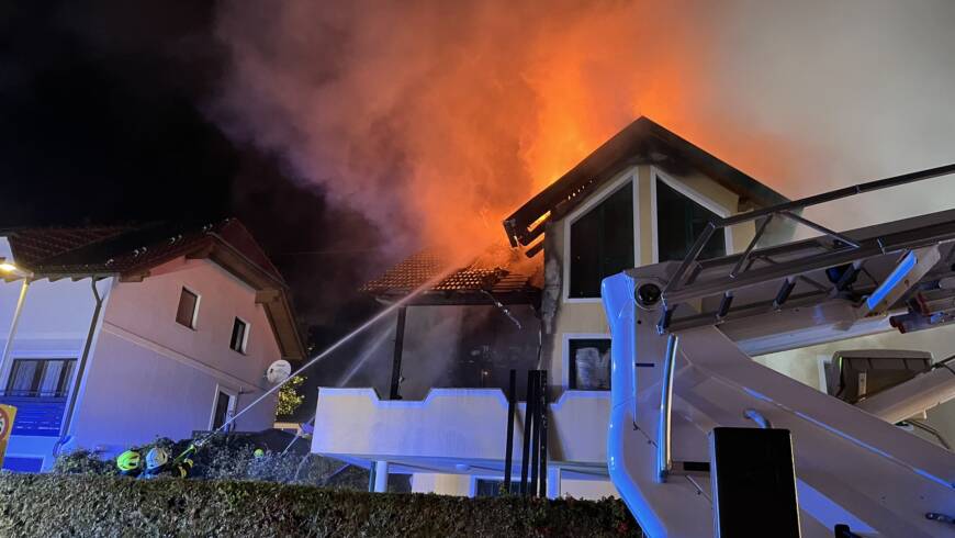 Brand Wohnhaus (22.04.2025)