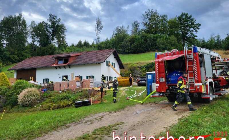 Brand Elektroanlage in Gebäude (16.07.2025)