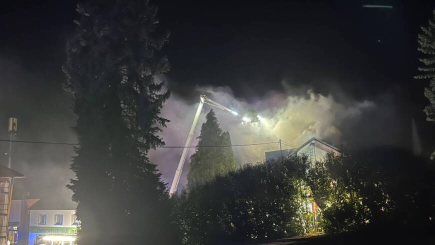 Brand Gebäude (17.04.2026)